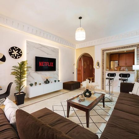Appartement Chic Gueliz Plaza Avec Vue マラケシュ エクステリア 写真