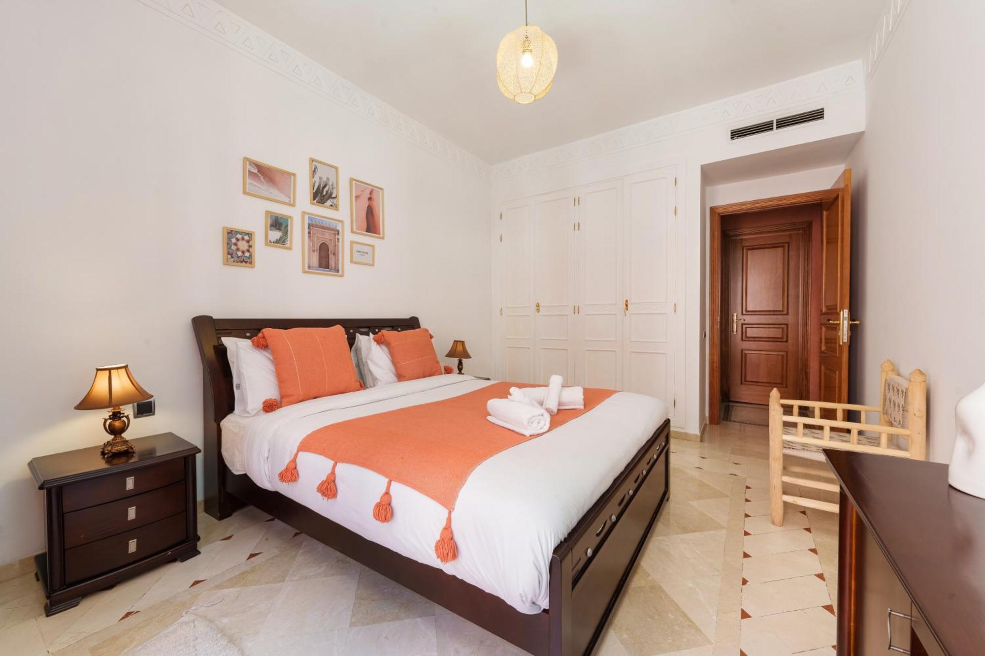 Appartement Chic Gueliz Plaza Avec Vue マラケシュ エクステリア 写真