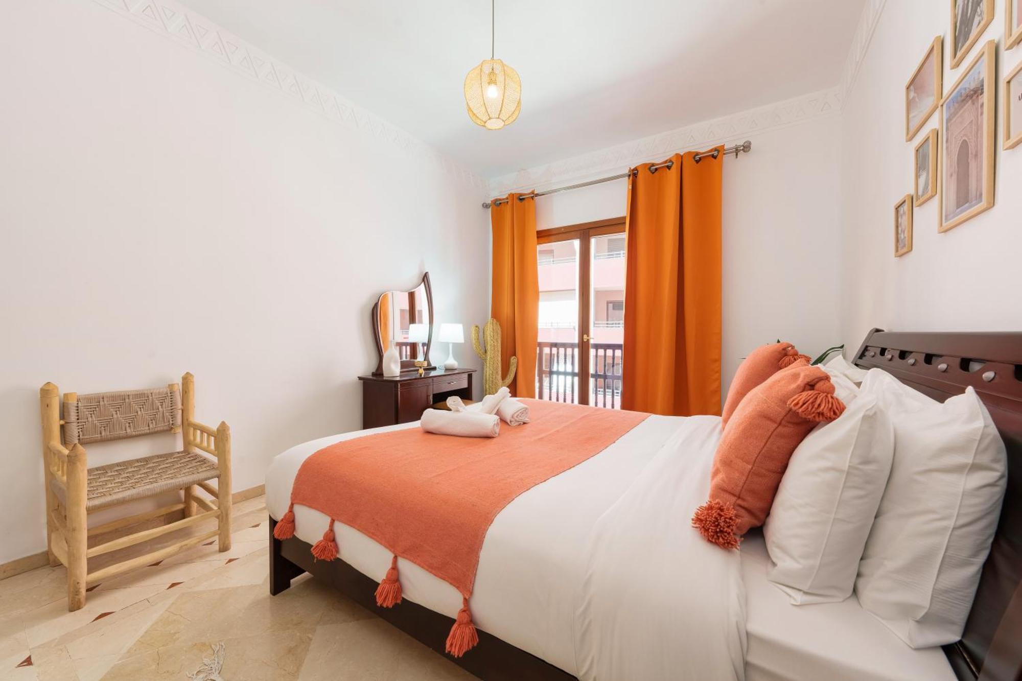 Appartement Chic Gueliz Plaza Avec Vue マラケシュ エクステリア 写真