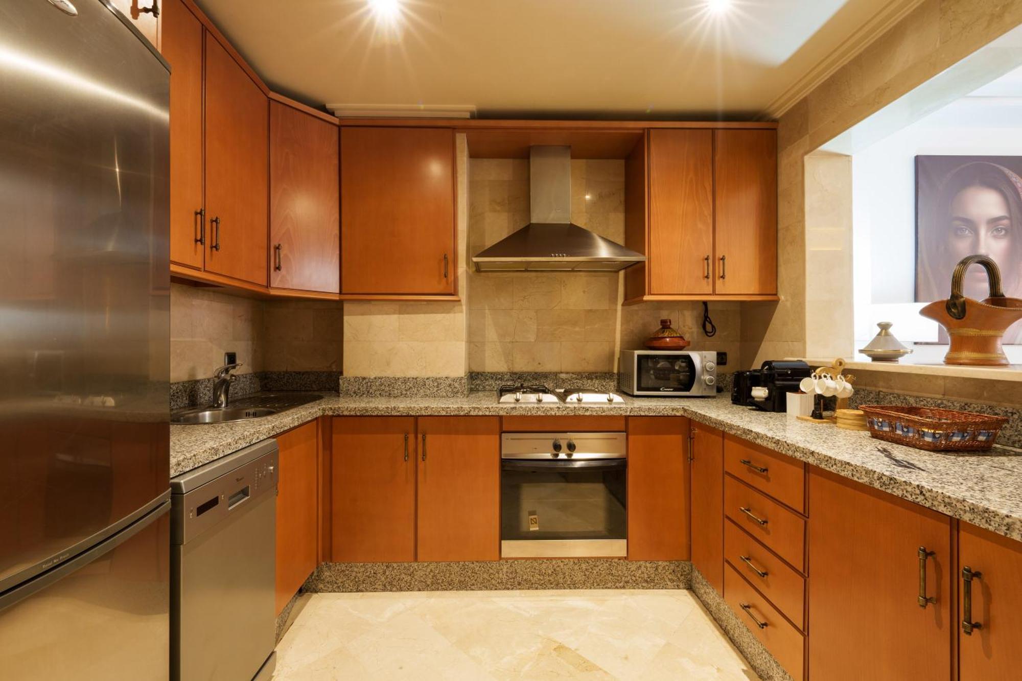 Appartement Chic Gueliz Plaza Avec Vue マラケシュ エクステリア 写真