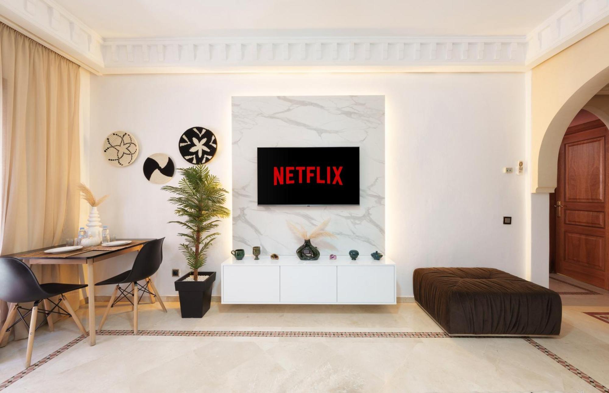 Appartement Chic Gueliz Plaza Avec Vue マラケシュ エクステリア 写真