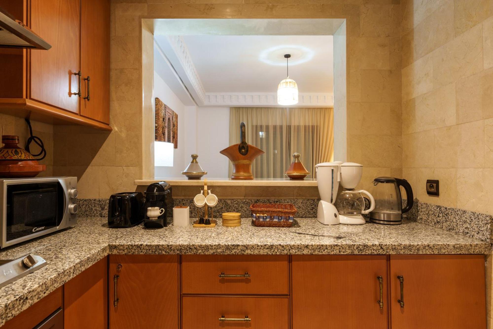 Appartement Chic Gueliz Plaza Avec Vue マラケシュ エクステリア 写真